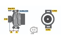 BOSCH 0 121 715 012 - Alternador