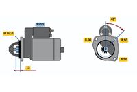 BOSCH 0 001 211 207 - Motor de arranque