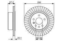 BOSCH 0986479394 - Disco de freno