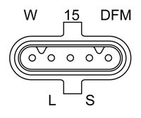 BOSCH 0986084520 - Alternador