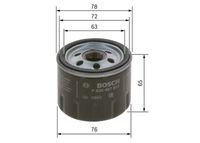 BOSCH F 026 407 022 - Filtro de aceite