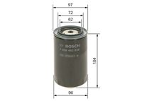 BOSCH F 026 402 036 - Filtro combustible