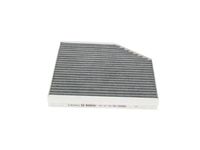 BOSCH 1987432548 - Tipo de filtro: Filtro de carbón activado<br>Tipo de filtro: con efecto bactericida<br>Tipo de filtro: Índice de sep. de partículas > 98 % para 2,5 µm (polvo fino)<br>Tipo de filtro: con efecto antialérgico<br>Tipo de filtro: con efecto antiviral<br>Tipo de filtro: con efecto fungicida<br>Longitud [mm]: 253<br>Ancho [mm]: 256<br>Altura [mm]: 35<br>Cantidad: 1<br>Versión con carbón activo (art. n.º): 1987432548<br>