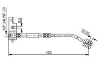 BOSCH 1987476103 - Tubo flexible de frenos