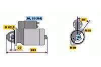 BOSCH 0 001 218 165 - Motor de arranque