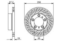 BOSCH 0986479674 - Disco de freno