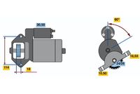 BOSCH 0 986 012 921 - Motor de arranque