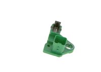 BOSCH 0986280608 - Longitud [mm]: 10,8<br>Color: verde<br>Tipo de sensor: Hall<br>Número de enchufes de contacto: 3<br>Color de conector: verde<br>