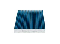 BOSCH 0986628586 - Tipo de filtro: Filtro de carbón activado<br>Longitud [mm]: 277<br>Ancho [mm]: 225<br>Altura [mm]: 40<br>Peso [kg]: 0,318<br>