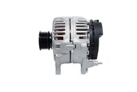 BOSCH 1986A00796 - año construcción desde: 05/2006<br>Tensión [V]: 14<br>Corriente de carga alternador [A]: 140<br>Tipo de sujeción: Brazo oscilante doble<br>Modelo de alternador: excl. bomba vacío<br>Distancia de polea a alternador [mm]: 39,6<br>Sentido de giro: Sentido de giro a la derecha (horario)<br>Poleas: con polea de rueda libre<br>Número de canales: 6<br>poleas - Ø [mm]: 56,2<br>Pinza: B1+(M8),DFM,L<br>ID del modelo de conector: PL61<br>Longitud [mm]: 201<br>extensión de reparación recomendada: correas trapezial, poli V<br>