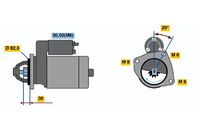 BOSCH 0 001 223 003 - Motor de arranque