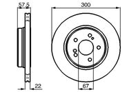 BOSCH 0986478793 - Disco de freno