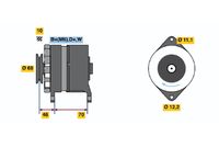 BOSCH 0 120 488 195 - Alternador