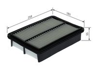 BOSCH F026400747 - Filtro de aire