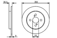 BOSCH 0 986 479 420 - Disco de freno