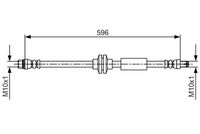 BOSCH 1987481708 - año construcción hasta: 08/2018<br>Lado de montaje: Eje delantero<br>Longitud [mm]: 378<br>