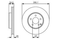 BOSCH 0 986 479 R99 - Disco de freno