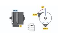 BOSCH 0 120 489 935 - Alternador