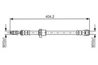 BOSCH 1987481679 - Tubo flexible de frenos