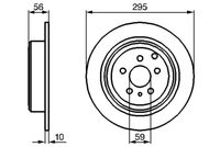 BOSCH 0986478435 - Disco de freno