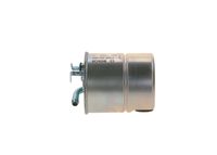 BOSCH F026402003 - Código de motor: OM 612.981<br>Tipo de filtro: sin separador de agua<br>Tipo de filtro: Filtro de tubería<br>Diámetro [mm]: 91<br>Altura [mm]: 128<br>Ø entrada [mm]: 10<br>