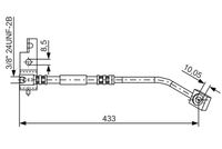 BOSCH 1987476149 - Tubo flexible de frenos