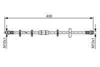 BOSCH 1 987 476 413 - Tubo flexible de frenos