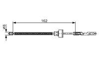 BOSCH 1987482278 - Cable de accionamiento, freno de estacionamiento