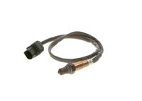 BOSCH 0258017345 - Sonda lambda: Sonda de regulación<br>Lado de montaje: delante del catalizador<br>Lado de montaje: izquierda<br>Cantidad líneas: 5<br>Longitud total [mm]: 350<br>intervalo de cambio recomendado [km]: 250000<br>