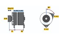 BOSCH 0 120 468 134 - Alternador