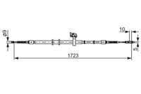 BOSCH 1987482269 - Cable de accionamiento, freno de estacionamiento