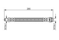 BOSCH 1 987 476 841 - Tubo flexible de frenos