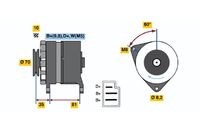 BOSCH 0 120 489 093 - Alternador