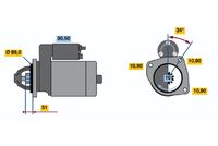 BOSCH 0 001 368 073 - Motor de arranque