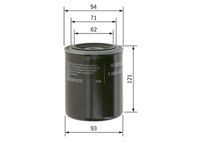 BOSCH 0986452005 - Filtro de aceite