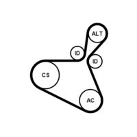 CONTINENTAL CTAM 6PK1179EXTRAK - 