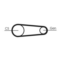 CONTINENTAL CTAM 6PK842ELASTT1 - Unidades accionadas: Alternador<br>Equipos/Rodillos: incl. rodillo tensor<br>long. de embalaje [cm]: 26,5<br>Ancho de embalaje [cm]: 16,5<br>h embalaje [cm]: 9,5<br>Peso [kg]: 0,87<br>