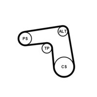 CONTINENTAL CTAM 7PK1076K1 - 