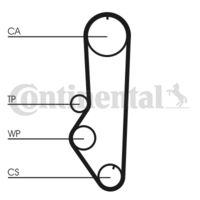 CONTINENTAL CTAM CT690 - Correa dentada