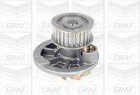 GRAF PA572A - Material rotor de la bomba: Metal<br>Material junta: Caucho<br>Material: Fundición de aluminio<br>Número de dientes: 25<br>Número de alas/palas: 8<br>Peso [kg]: 0,887<br>Artículo complementario / información complementaria 2: con junta tórica<br>