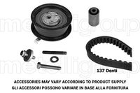 GATES K045223XS - Ancho [mm]: 25,4<br>Número de dientes: 137<br>Correas: con perfil redondeado de dientes<br>Peso [kg]: 0,301<br>Equipos/Rodillos: incl. rodillo tensor<br>para OE N°: 028 198 119 A<br>