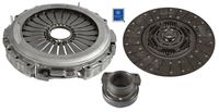 SACHS 3400700373 - Restricción de fabricante: Scania K432-36<br>Restricción de fabricante: Scania K432-37<br>Diámetro [mm]: 430<br>Número de dientes: 24<br>SVHC: No hay información disponible, diríjase al fabricante.<br>