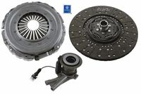 SACHS 3400710014 - Código de motor: OM906LA<br>máx. par motor transmisible: 900<br>Diámetro [mm]: 395<br>Número de dientes: 18<br>Artículo complementario / información complementaria 2: con sensor<br>Juego alternativo de reparación: 3400 121 301<br>Medio de relleno: Líquido de frenos<br>SVHC: No hay información disponible, diríjase al fabricante.<br>