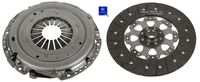 SACHS 3000970107 - Clase de caja de cambios: Caja de cambios manual, 6 marchas<br>Diámetro [mm]: 260<br>Número de dientes: 23<br>Tipo de montaje: no premontado<br>Artículo complementario/Información complementaria: con placa de apriete de embrague<br>Artículo complementario / información complementaria 2: con plato de embrague<br>Artículo complementario/Información complementaria: con desembrague central<br>Artículo complementario/Información complementaria: con volante bimasa<br>Artículo complementario/Información complementaria: con tornillos de volante<br>SVHC: No hay información disponible, diríjase al fabricante.<br>