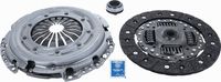 SACHS 3000951561 - Código de motor: (DV6TED4BU)<br>para número de OPR desde: 12075<br>año construcción desde: 12/2009<br>Diámetro [mm]: 235<br>Perfil del cubo: 18,3x20,9-18N<br>Número de dientes: 18<br>SVHC: No hay información disponible, diríjase al fabricante.<br>