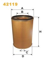 WIX FILTERS 42119 - Filtro de aire