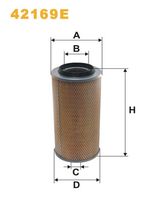 WIX FILTERS 42169E - Filtro de aire