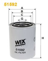 WIX FILTERS 51592 - Filtro de aceite