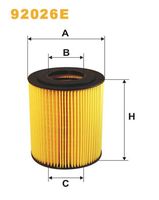 WIX FILTERS 92026E - Filtro de aceite