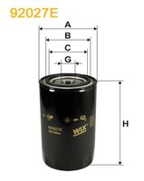 WIX FILTERS 92027E - año construcción desde: 11/2001<br>Tipo de caja de cambios: Powertronic<br>Clase de caja de cambios: Transmisión automática<br>Tipo de filtro: Filtro enroscable<br>Altura [mm]: 243<br>Medida de rosca: 1 3/8-12<br>Diámetro exterior [mm]: 96<br>Diám. int. 1 [mm]: 70<br>Diám. int. 2[mm]: 63<br>SVHC: No existen sustancias SVHC<br>